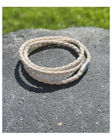 bracelet liège tressé