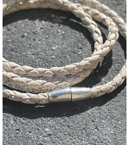 bracelet cuir vegetal