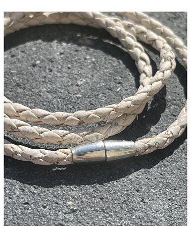 bracelet cuir vegetal