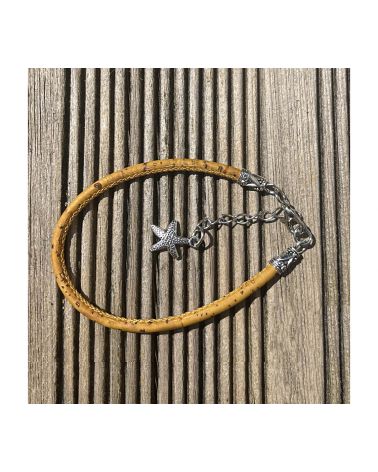 Bracelet liège coloré