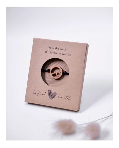 Bracelet vague essence de poirier