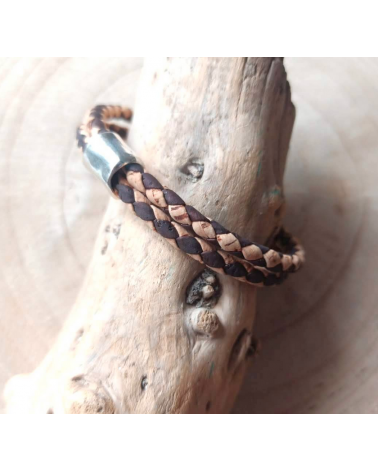 Bracelet Paul en liège beige  - 7