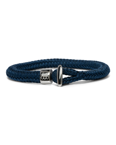 bracelet homme bleu marine
