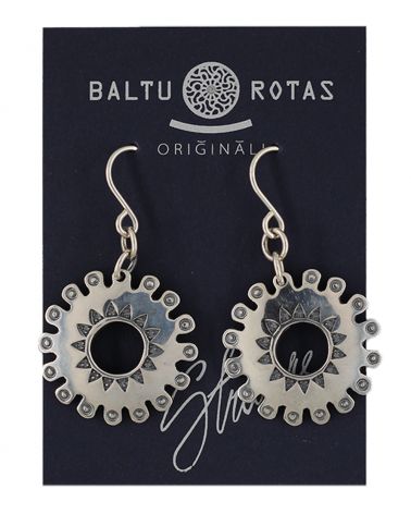 Boucles d'oreilles symbole Soleil  - 1
