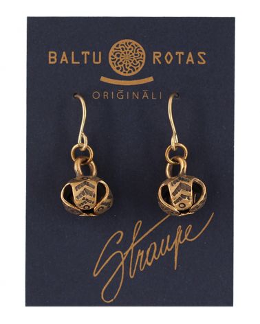 Boucles d'oreilles avec clochettes en bronze  - 1