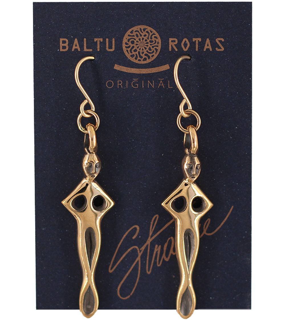 Boucles d'oreilles Gardiens en bronze  - 1