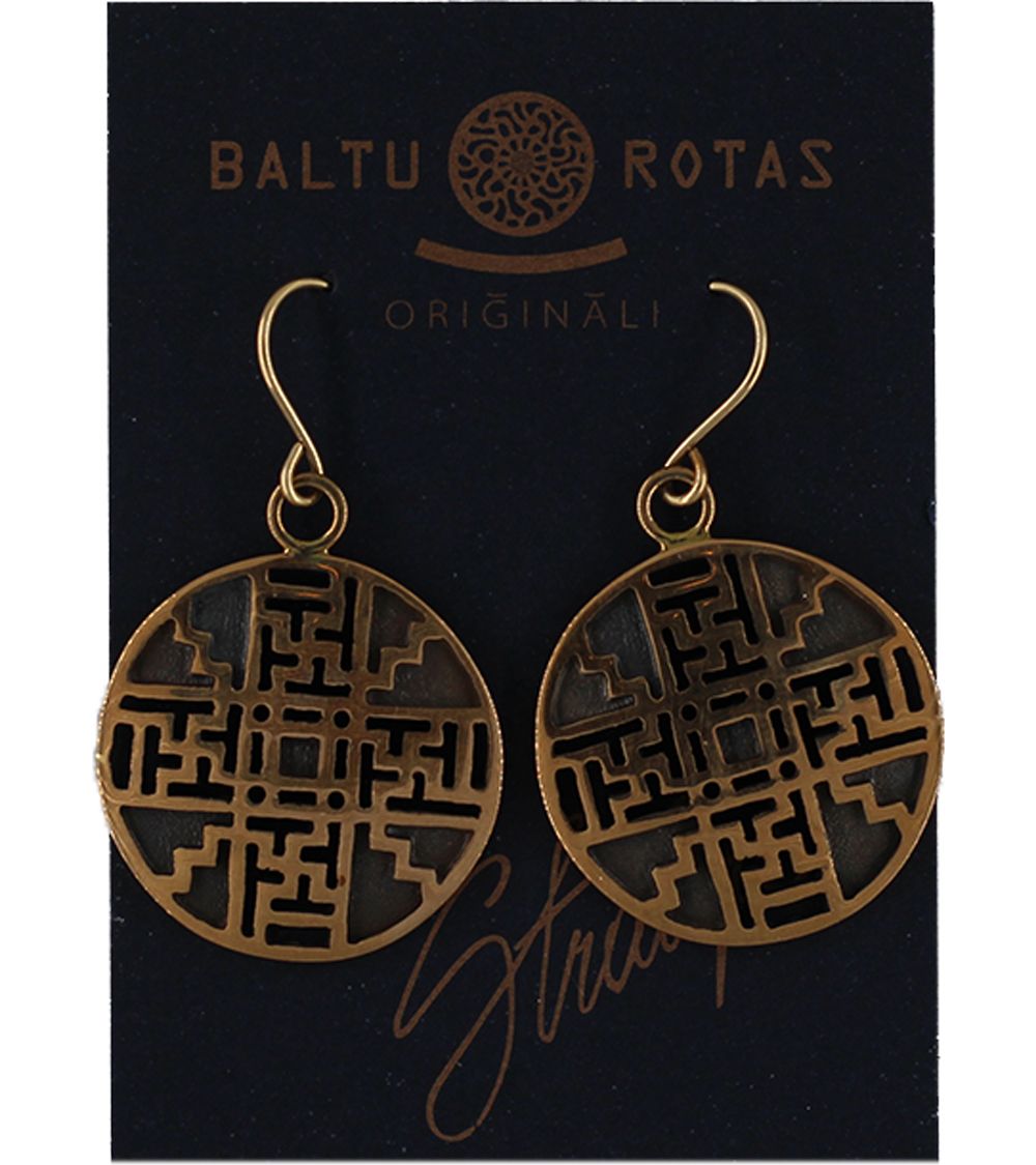 Boucles d'oreilles symbole soleil  - 1