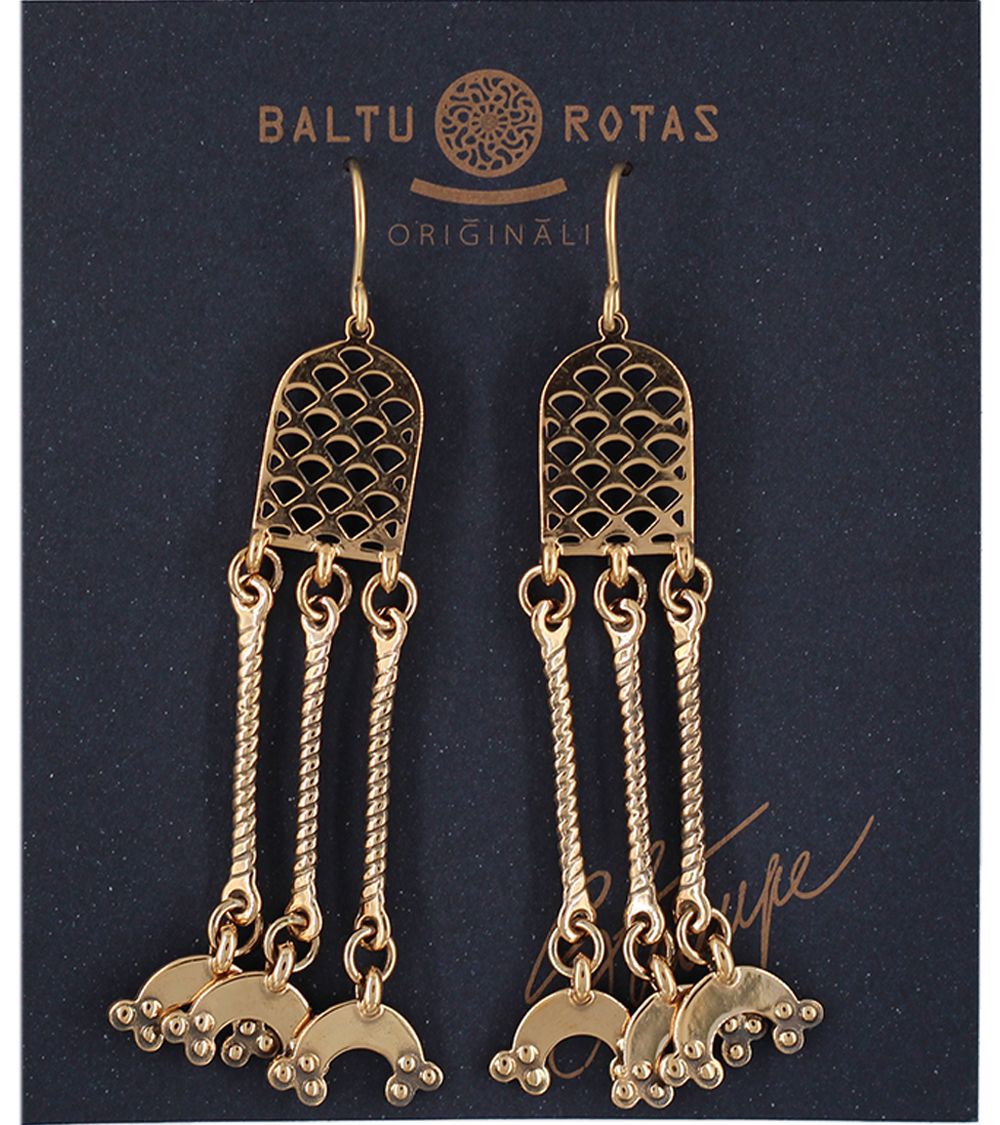 Boucles d'oreilles symbole de la Lune  - 1