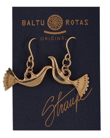 Boucles d'oreilles oiseau du bonheur  - 1