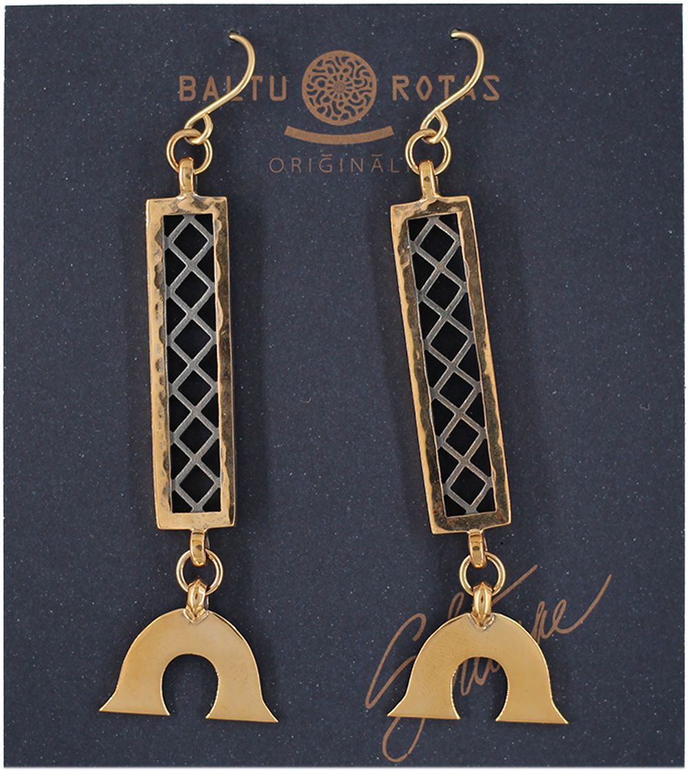 Boucles d'oreilles symbole Lune  - 1