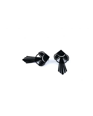 boucles d'oreilles en liège végétal