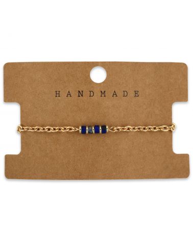 Bracelet en Lapis Lazuli - collection LOLITA  - 1